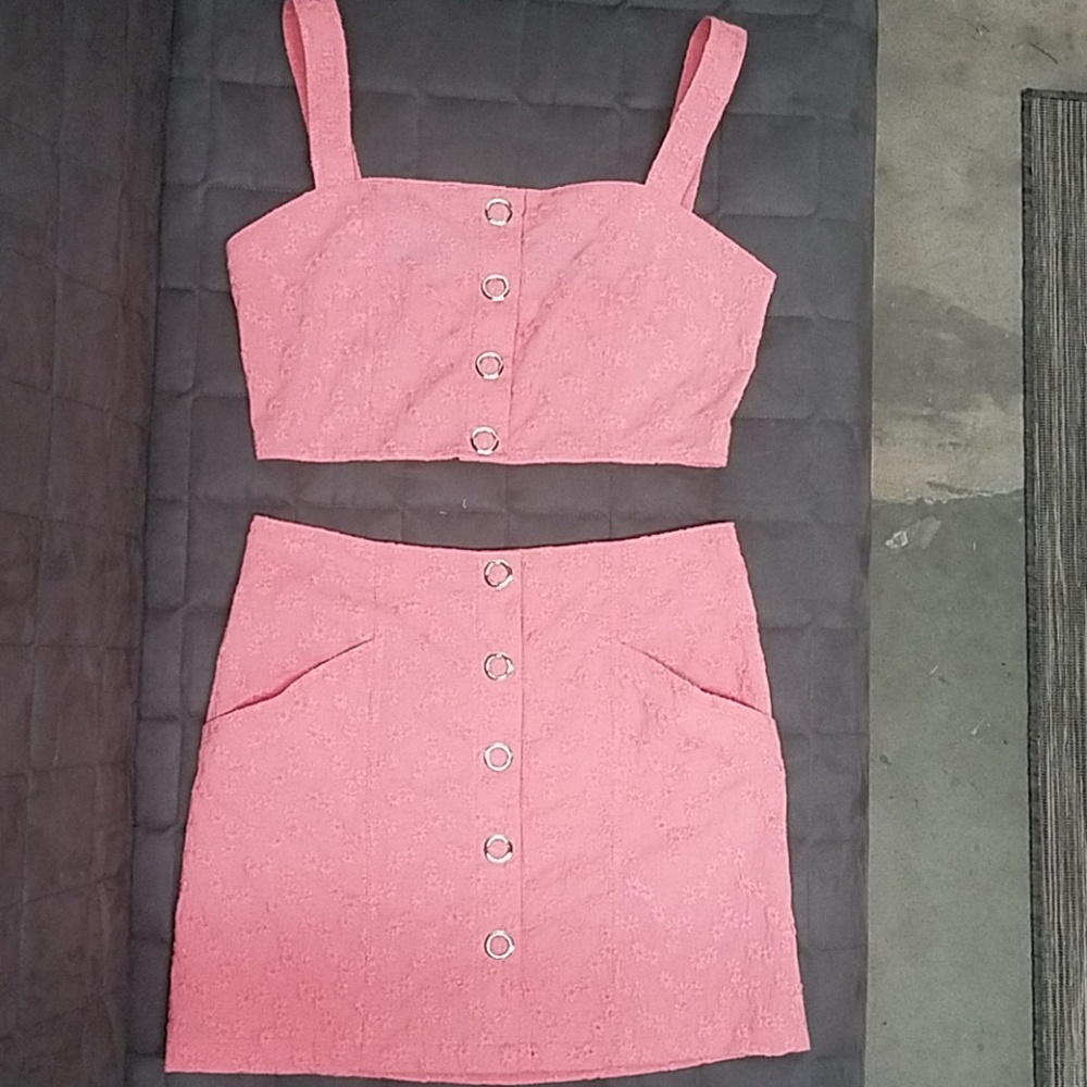 Button Down 2 Pieces Set